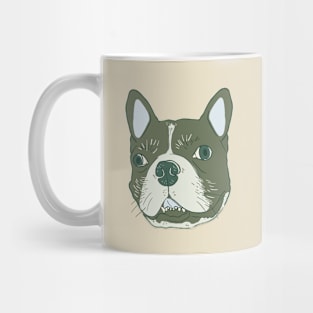 Funny Frenchie Illustration Mug